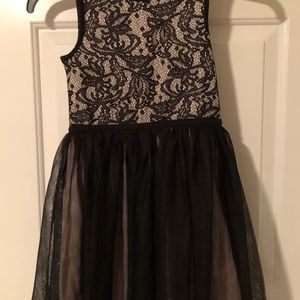 Black party dress size 8